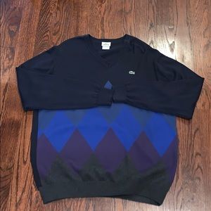 Lacoste vintage navy crewneck